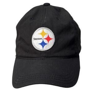 Pittsburgh Steelers Football NFL Team Apparel Strapback Hat Cap Girls 7-16